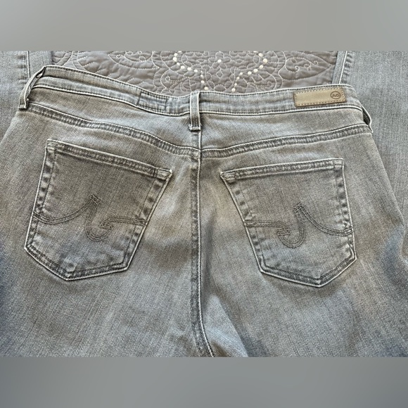 AG Adriano Goldschmied Gray Wash Super Skinny Ankle Size 28R - Picture 3 of 12
